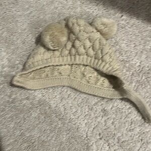 Baby cozy warm bonnet